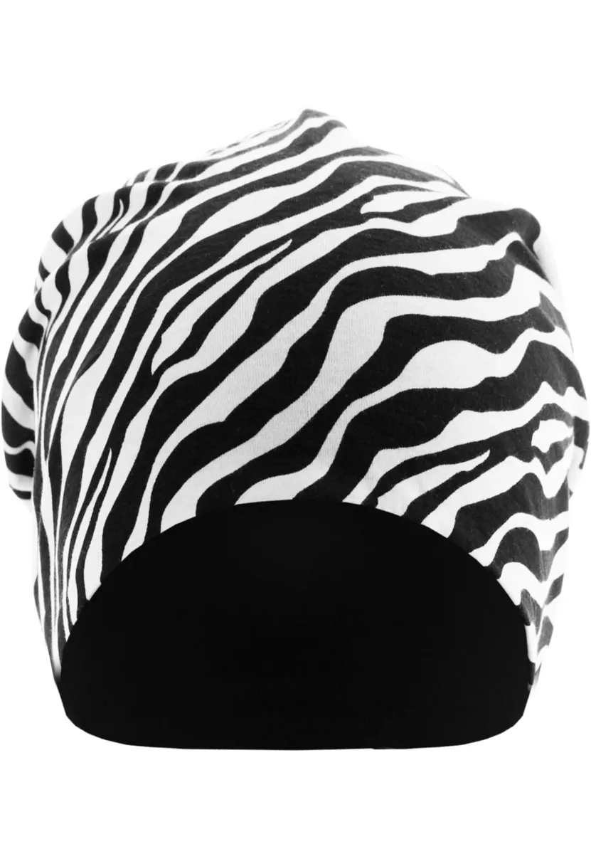 

Шапка MSTRDS "MSTRDS Accessories Printed Jersey Beanie" (1 шт.), цвет Zebra/Black