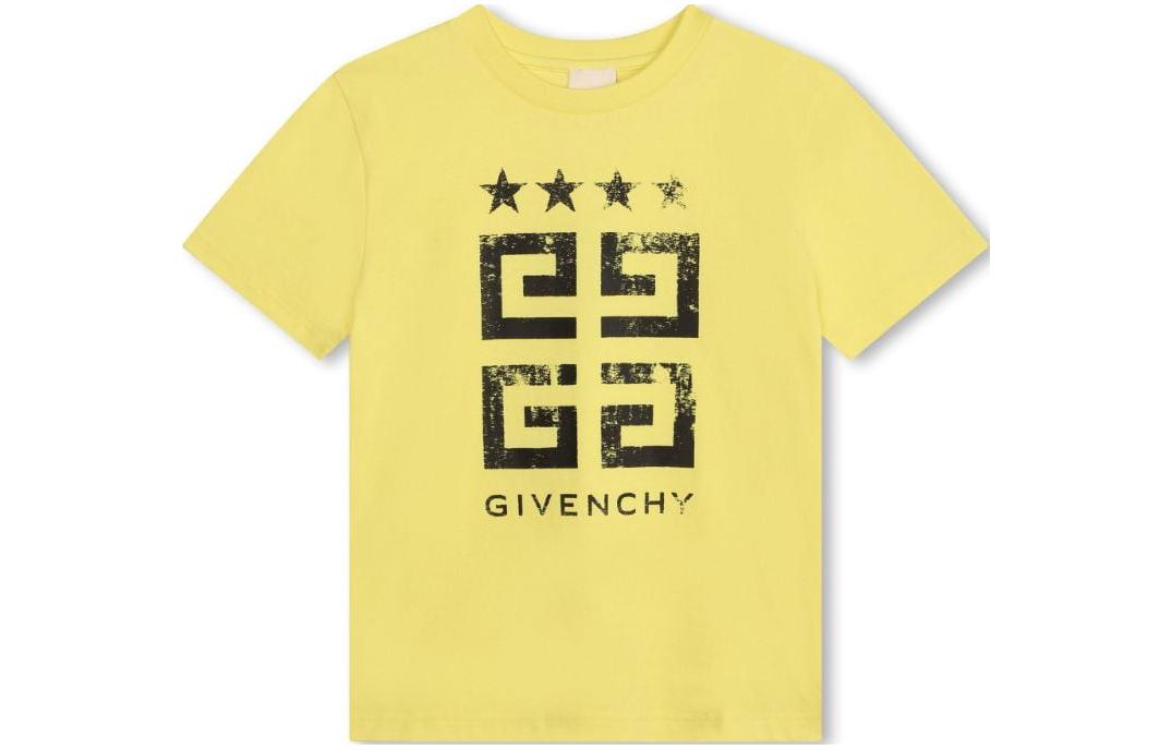 

Футболка Givenchy SS24 желтая детская