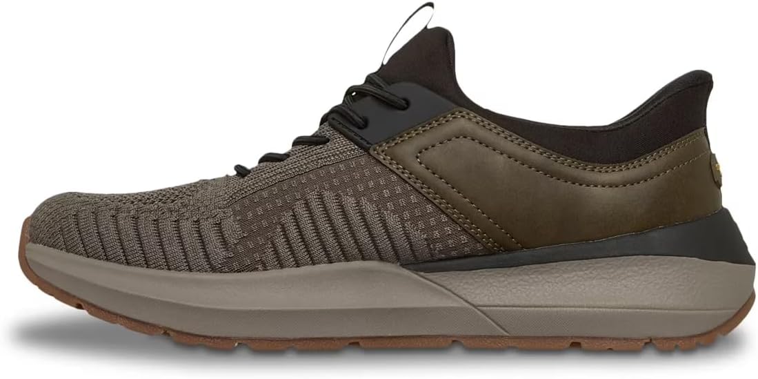 Мужские кроссовки Skechers USA с эластичной шнуровкой Skechers Usa Men'S, Olbk — фото 2