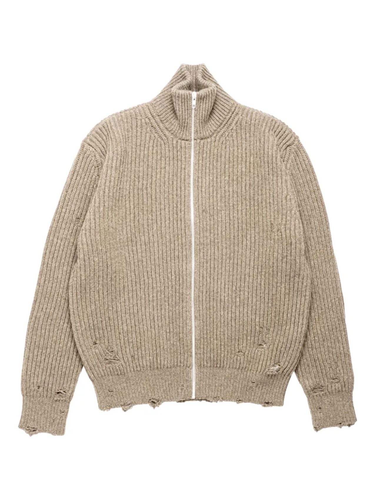 

Кардиган MM6 Maison Margiela с заплатками на локтях, нейтральный