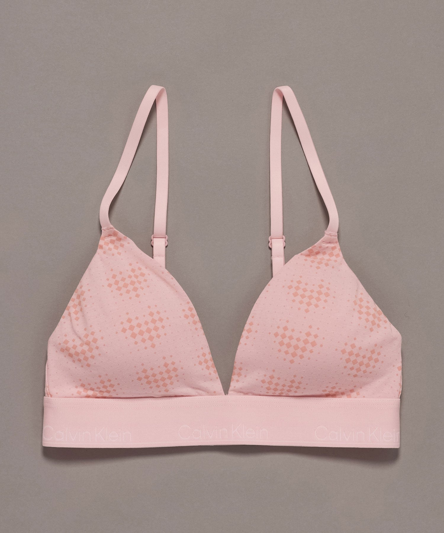 Бюстгальтер-треугольник Calvin Klein Lightly Line QF8498AD SS26, HEARTS PINK — фото 4