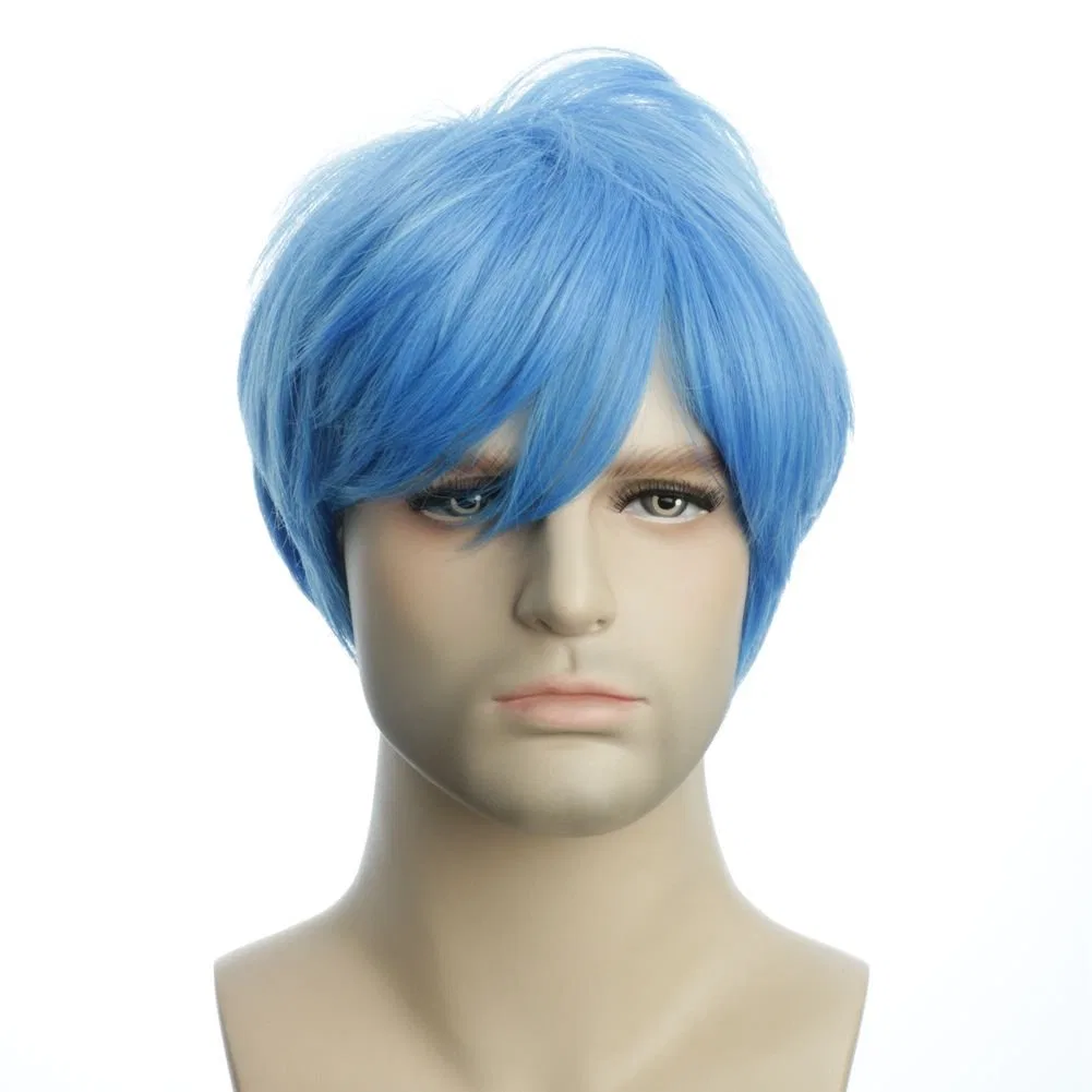 Парик унисекс короткий пушистый синий от Karlery Karlery, Blue