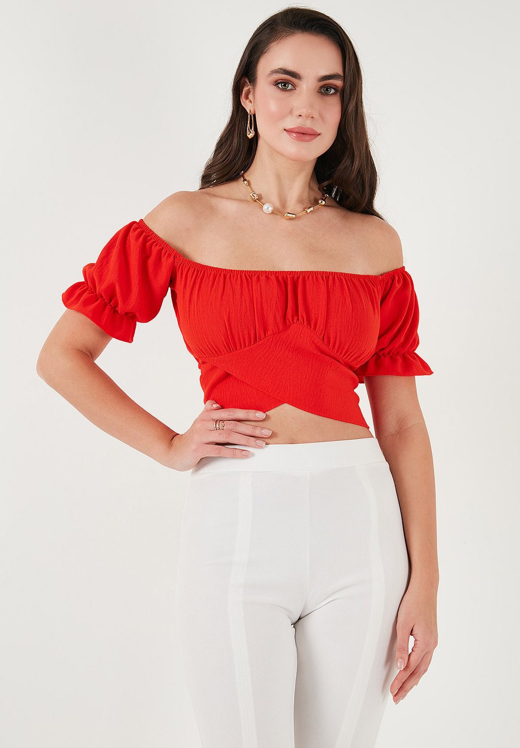 

Блуза REGULAR FIT LELA, коралловый