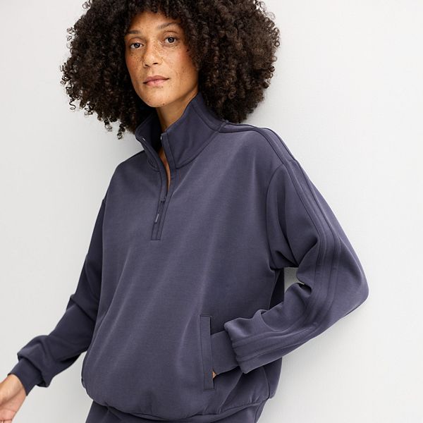 

Женская куртка-толстовка Solace 1/4 zip Flx, Navy