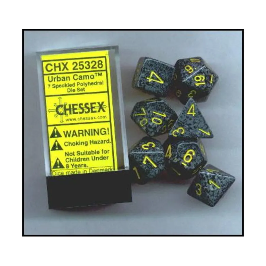 

Поликомплект городского камуфляжа (7), Dice - Speckled - Poly Sets (Chessex)