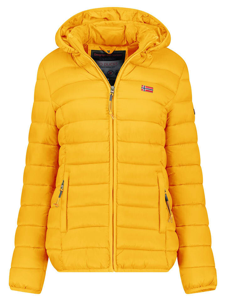 

Стеганая куртка Geographical Norway Steppjacke Atikolor, цвет Senf