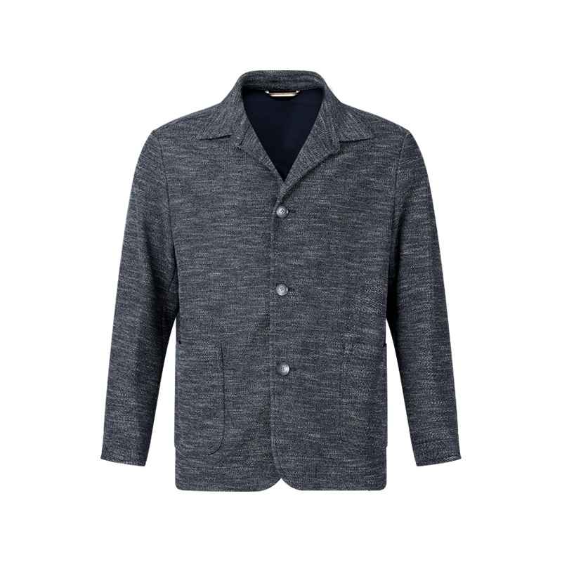 

HUGO BOSS Босс Марл вязаный жакет, Mixed Blue