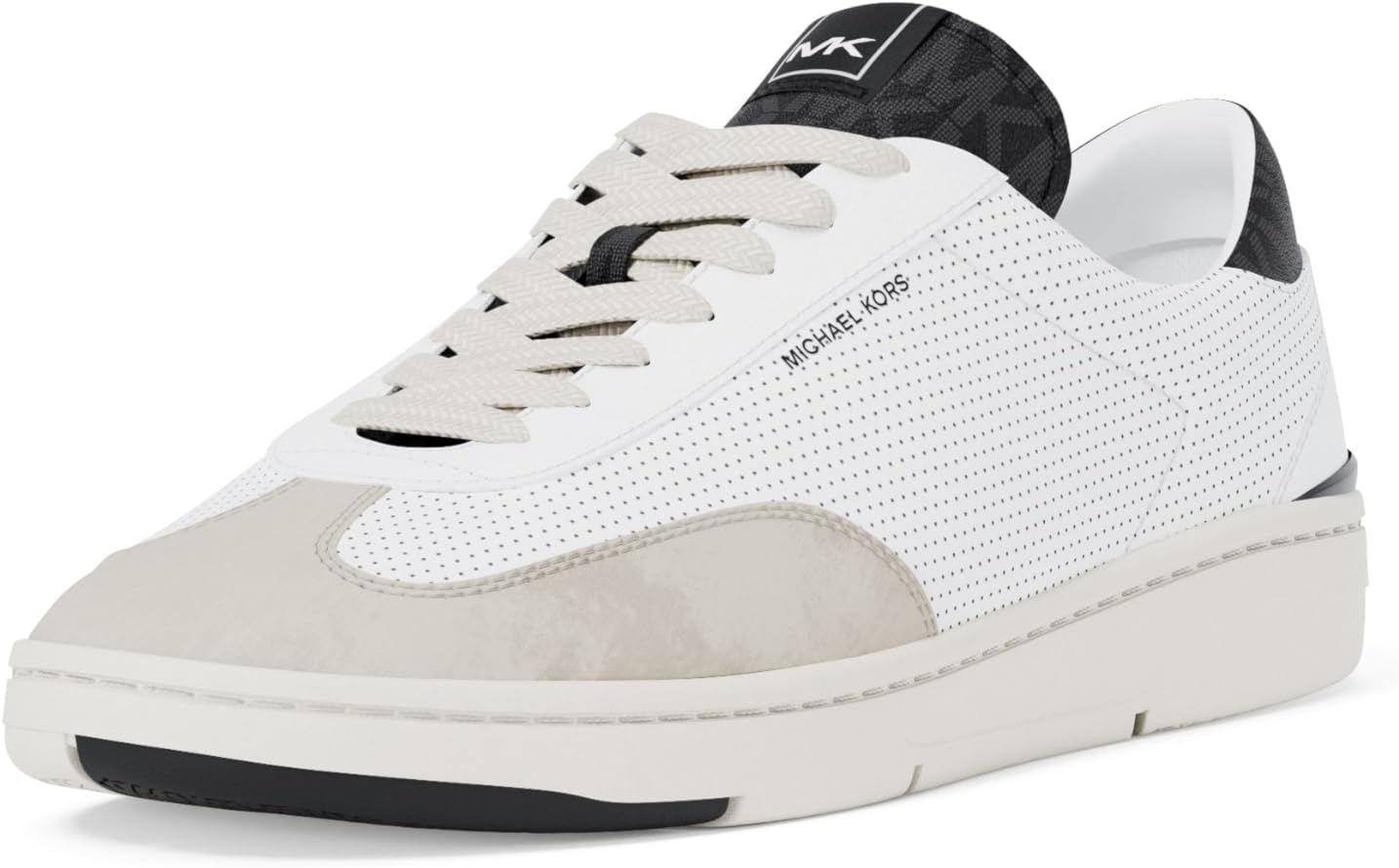 

Michael Kors мужские кроссовки Wilton на шнуровке, White/Black Signature