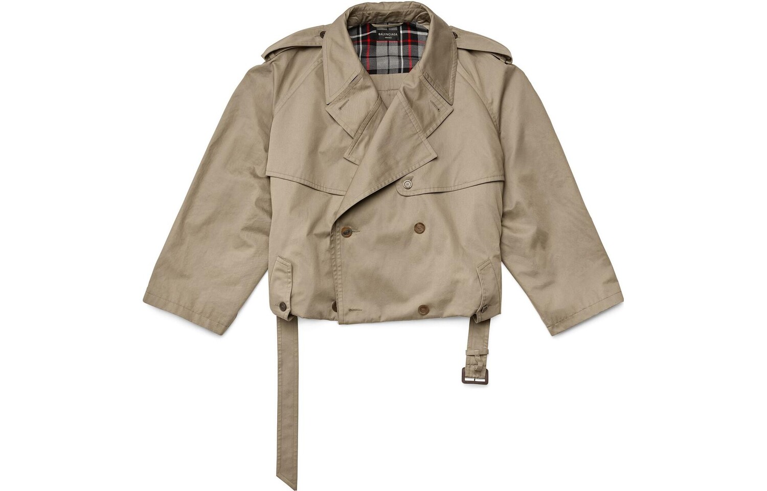 

Пальто тренч женский бежевый Balenciaga