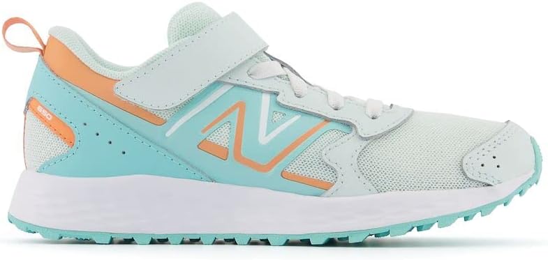 Кроссовки New Balance детские унисекс Fresh Foam 650 V1 с эластичными шнурками и верхней застежкой, персиковый — фото 3
