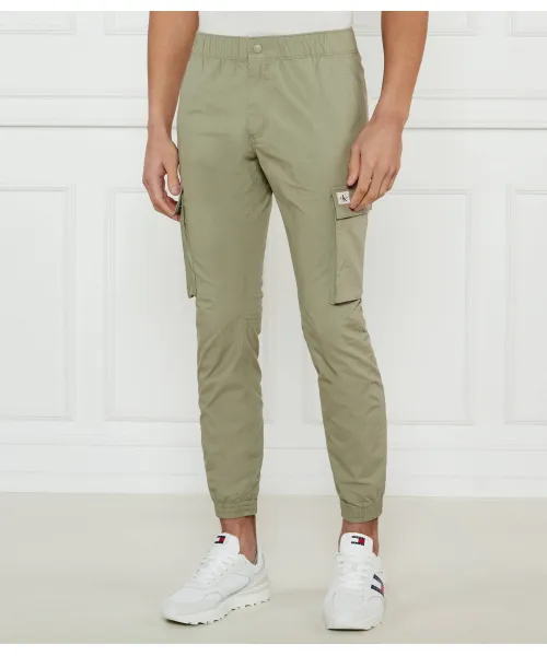 

Брюки-Карго Skinny fit Calvin Klein Jeans, зеленый