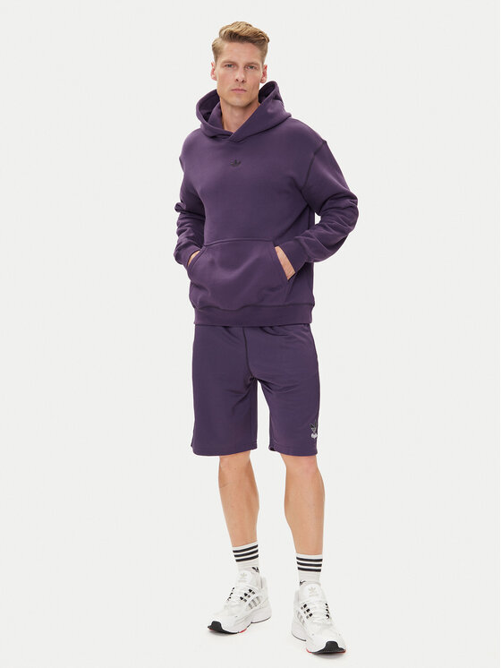 Спортивные шорты loose fit Graphic Mesh JY2758 Adidas, фиолетовый — фото 2