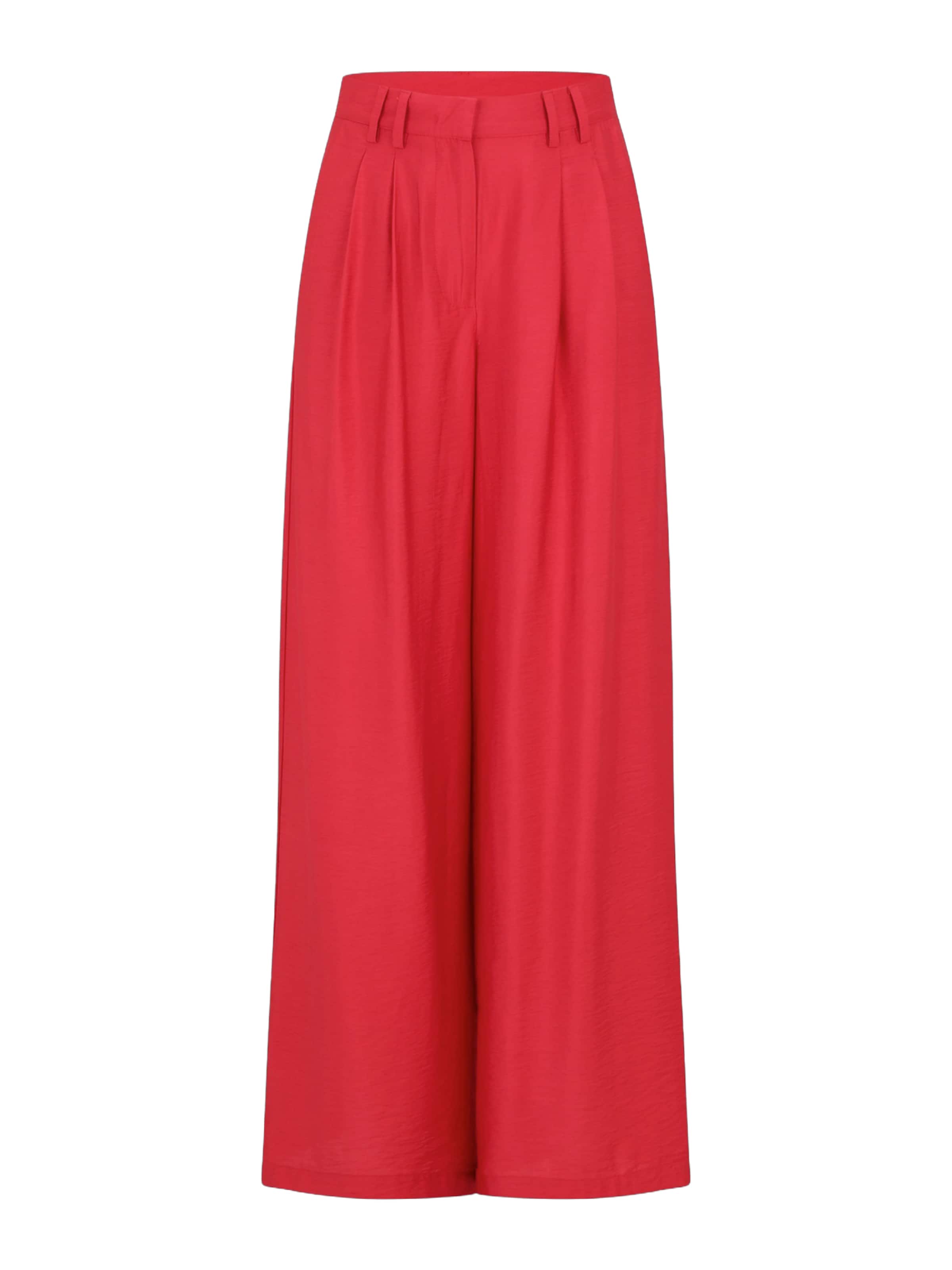 

Guido Maria Kretschmer Women Широкие брюки с плиссировкой 'Finja' в светло-красном цвете