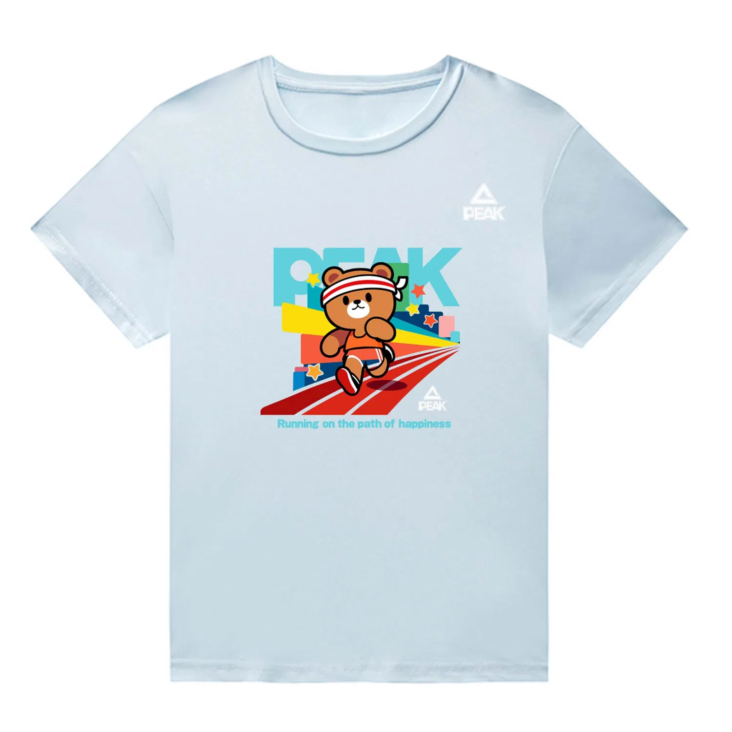 Футболка повседневная PEAK Light Blue