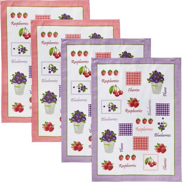 

Кухонное полотенце Erwin Müller 4er-Pack, 50x1x70 см цвет obst