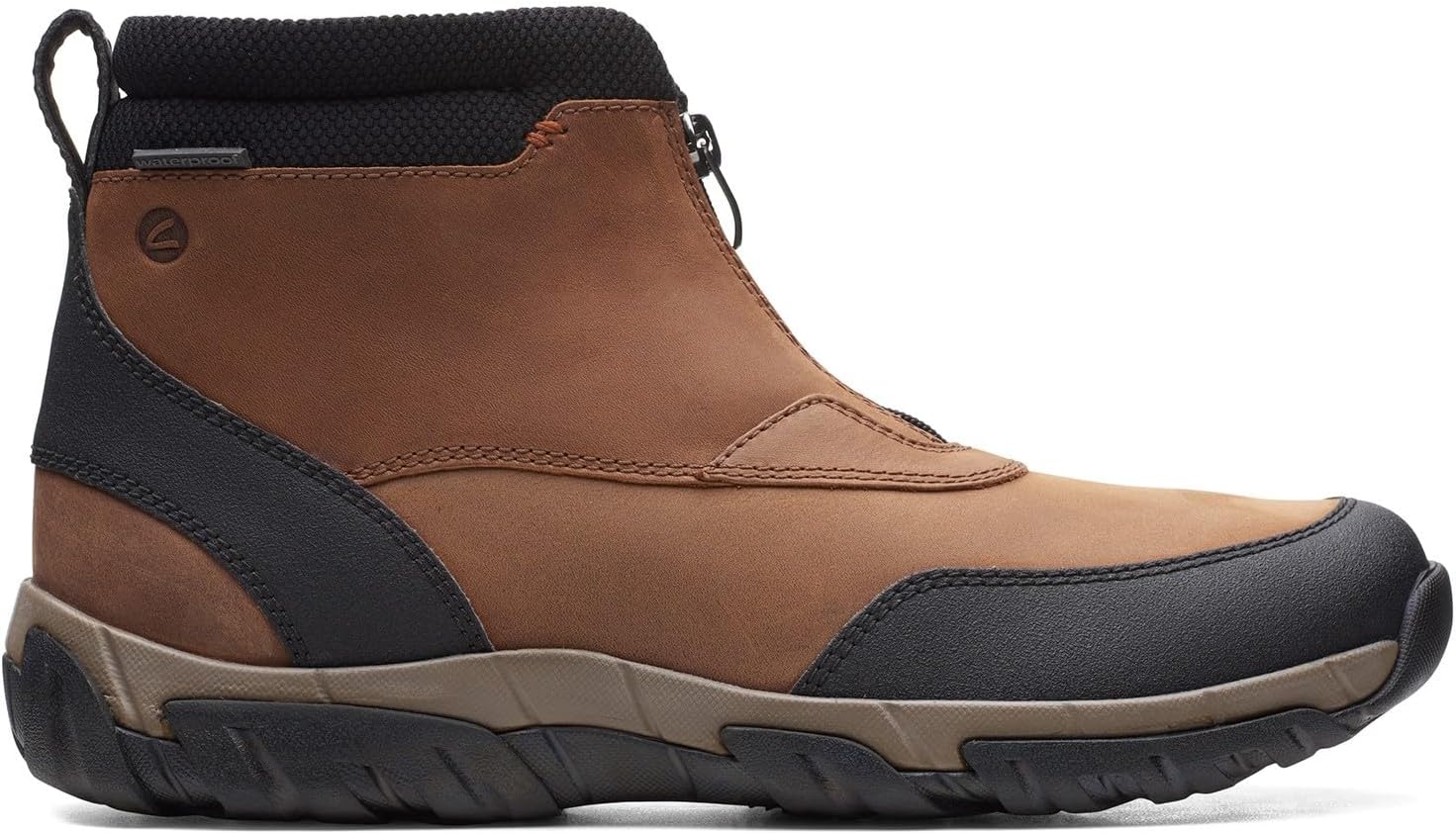 Мужские ботинки Clarks Grove Zip II, темно-коричневый — фото 2