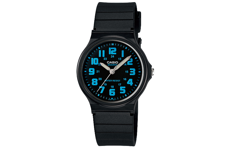 

CASIO Часы Men Standard Series 34.9mm Black Watch MQ-71-2B, Black Dial