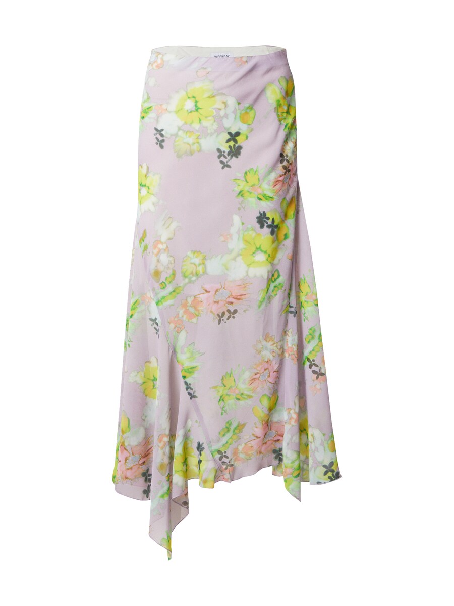 

Макси юбка WEEKDAY, Pastel purple