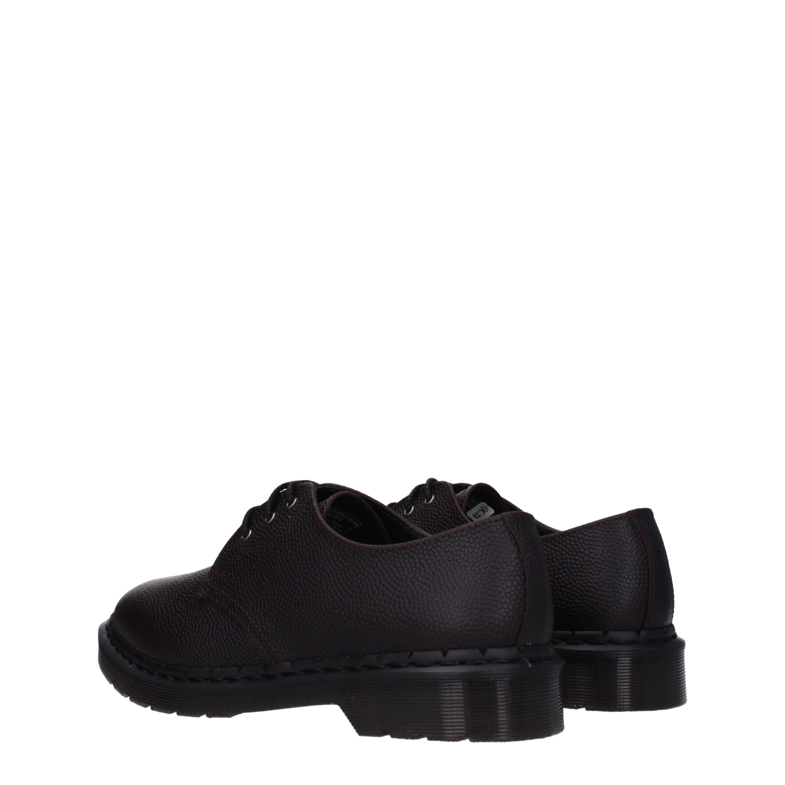 Фиолетовые кожаные оксфорды и дерби Dr. Martens, фиолетовый — фото 4