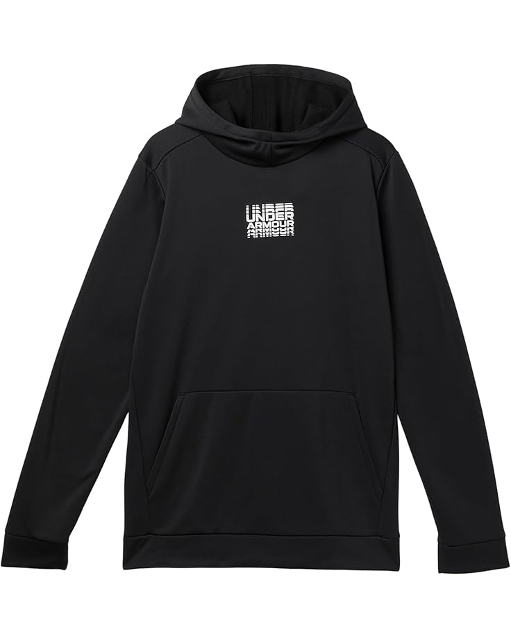 

Худи Under Armour Kids Armour Fleece Retro Graphic Hoodies, черный/белый