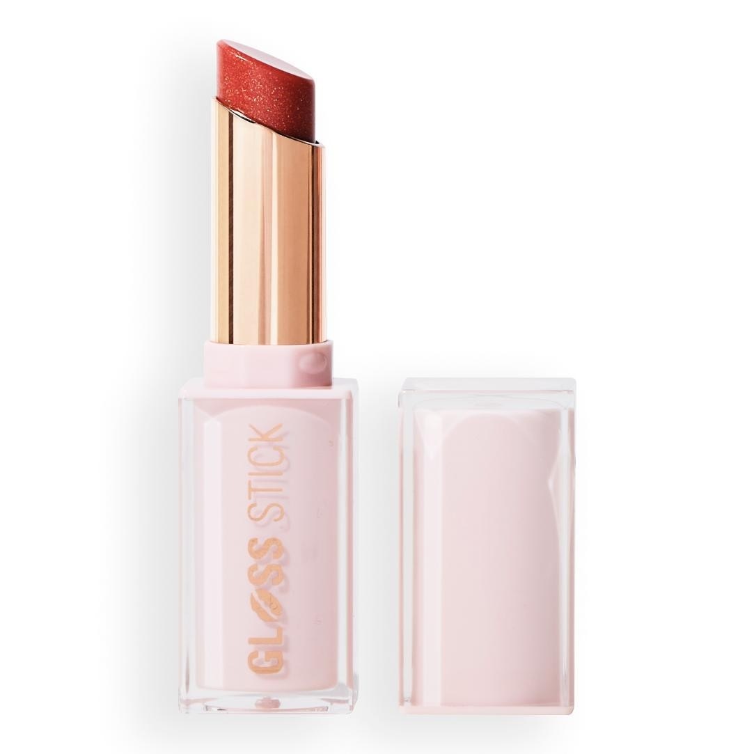 

Блеск для губ pout lip gloss stick Revolution, shimmer sugar cookie pink, вес 3 гр.