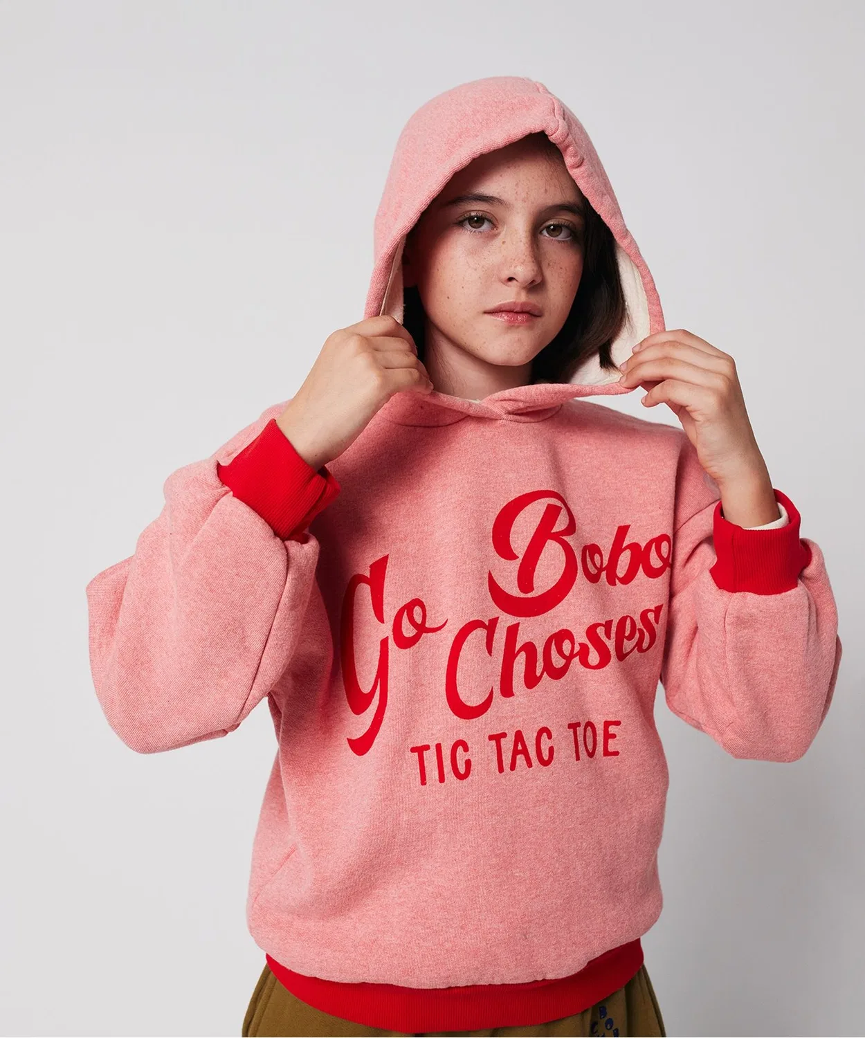 Детская парка Go Bobo, красная, бренд BOBO CHOSES