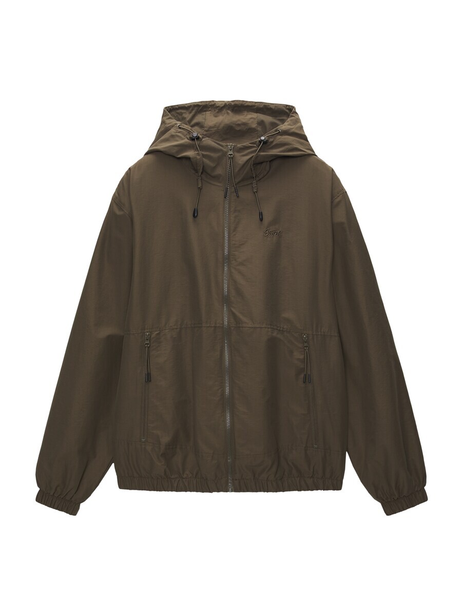 

Межсезонная куртка Pull&Bear, оливковый