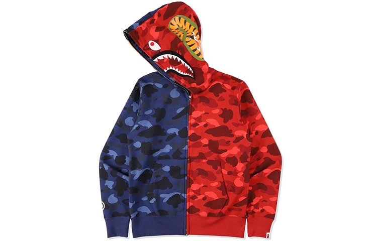 

Толстовка Bape для мужчин A Bathing Ape, синий