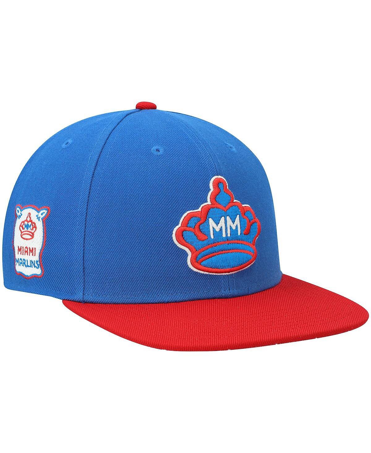 

Мужская синяя кепка Miami Marlins City Connect Captain Snapback '47 '47 Brand