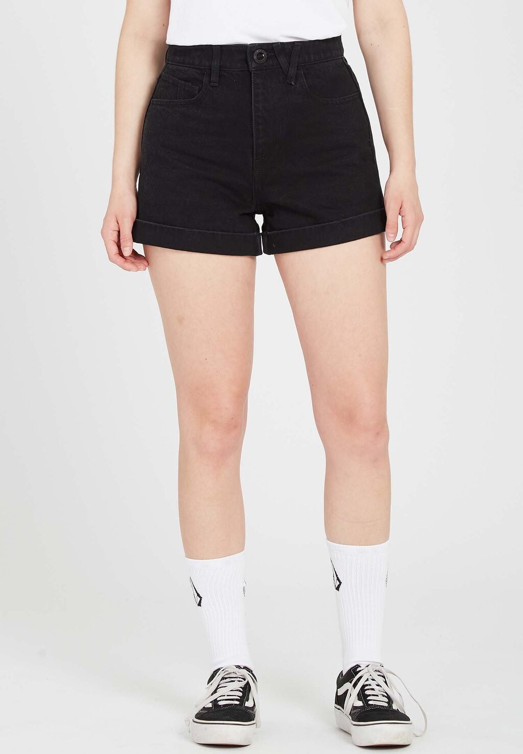 

Джинсовые шорты Volcom WEELLOW, цвет Black