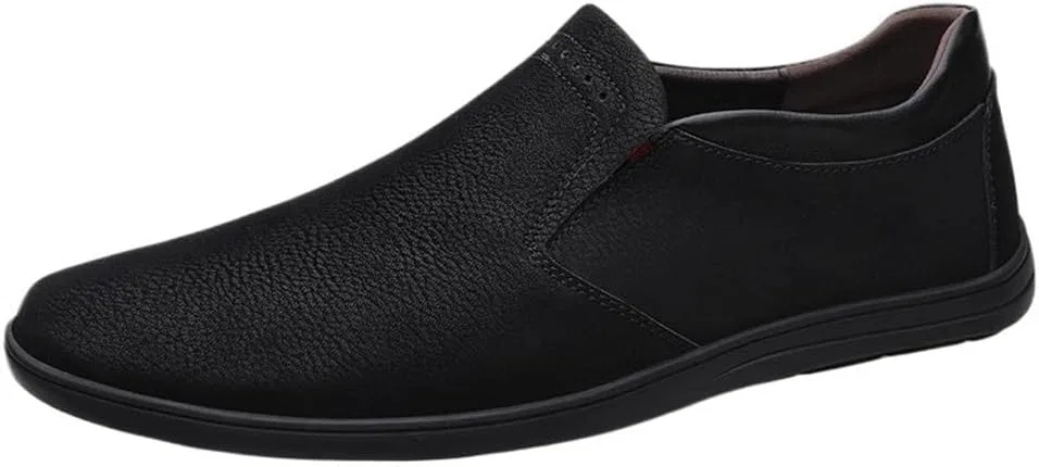 Лоферы из PU кожи для мужчин, повседневные, Black UOPYNE