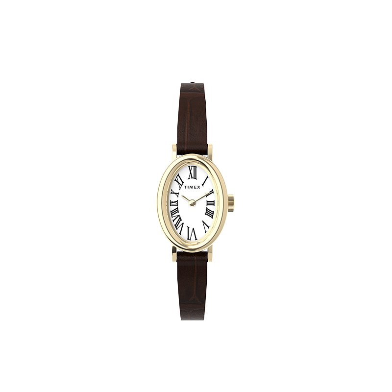 

TIMEX Часы CAVATINA Collection Wrist Watch Quartz Movement Leather Strap 19mm Silver Dial Women's Watch