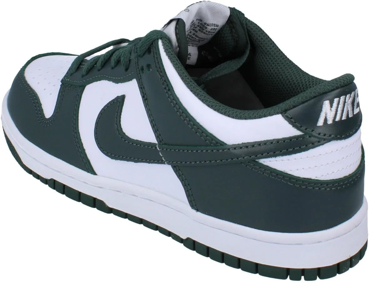 Детские кроссовки Nike Dunk Low, White Vintage Green 120 — фото 2
