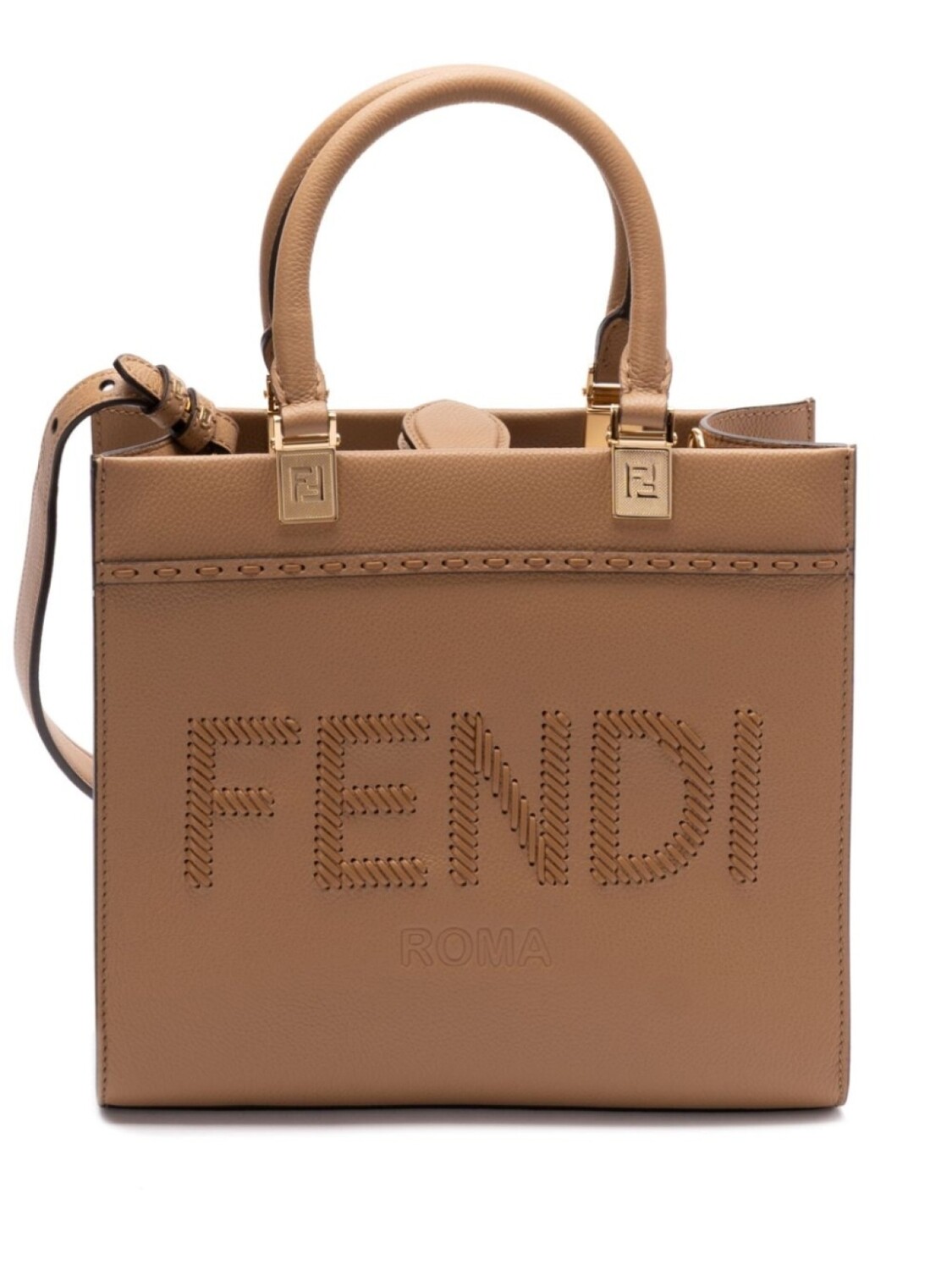 

Мини-сумка FENDI Sunshine, коричневый