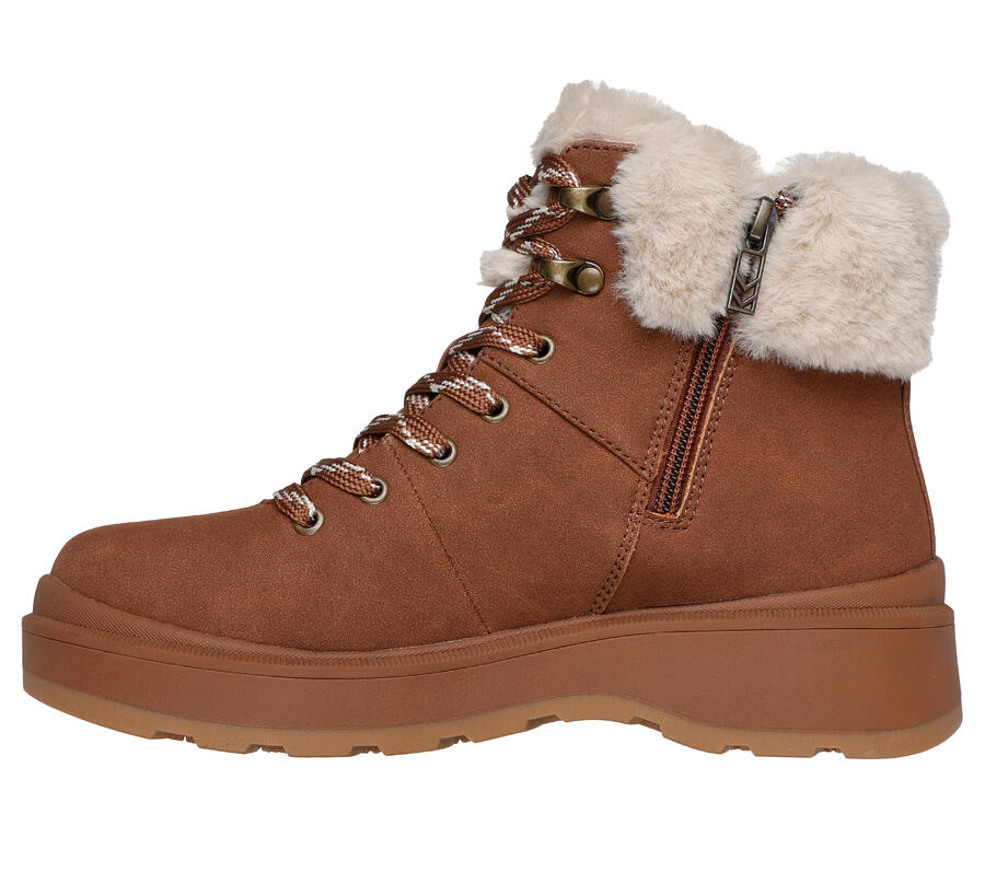 SKECHERS Женские ботинки PARK CITY каштанового цвета — фото 4