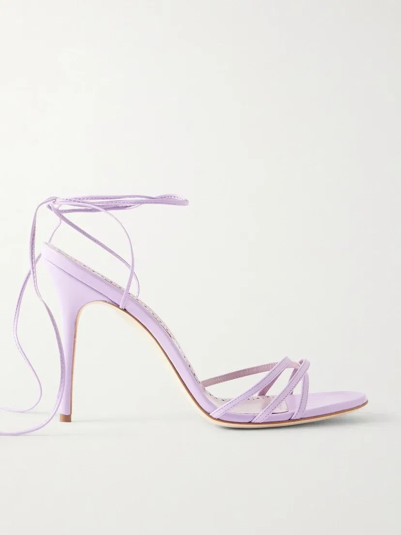 Manolo Blahnik, фиолетовый