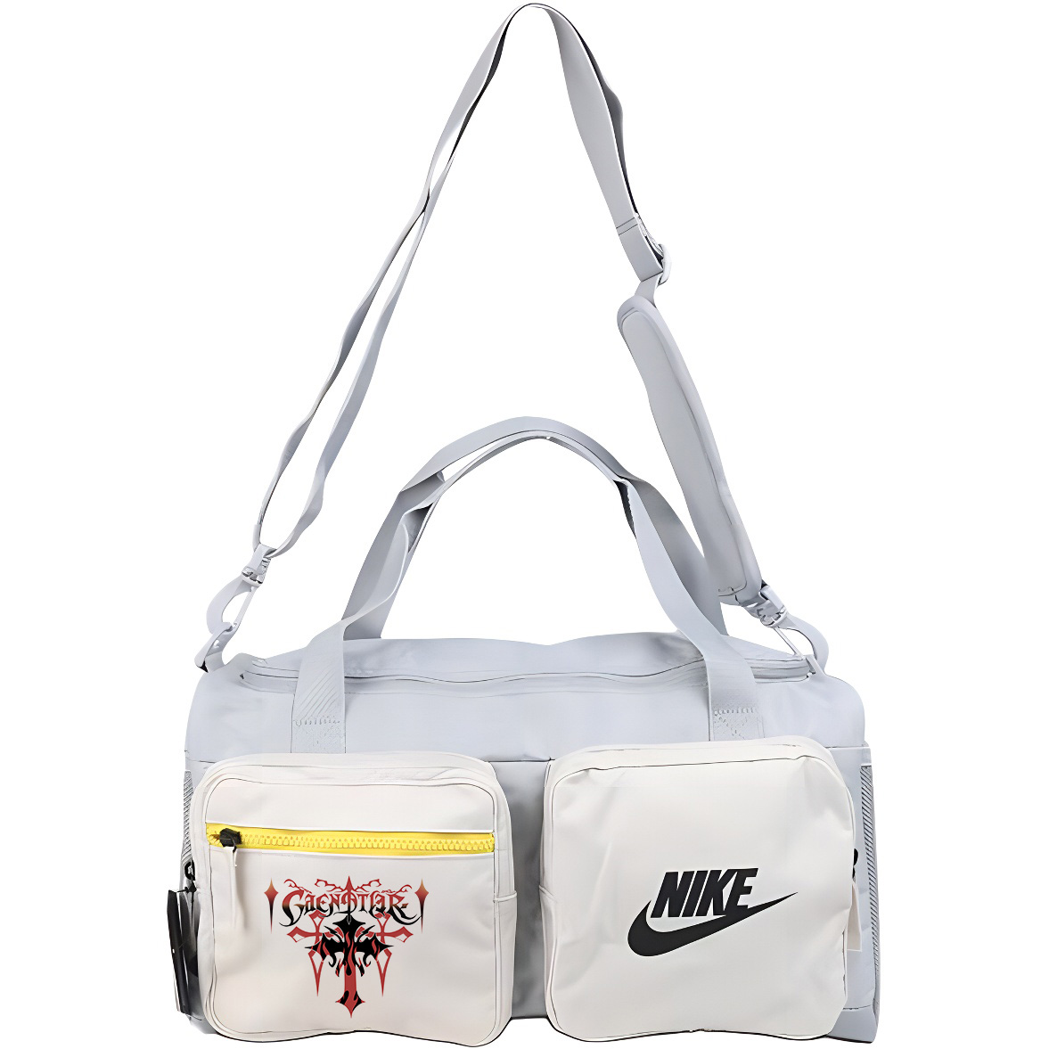 

Nike Тканевая дорожная сумка унисекс светло-дымчато-серый, Cool Cross