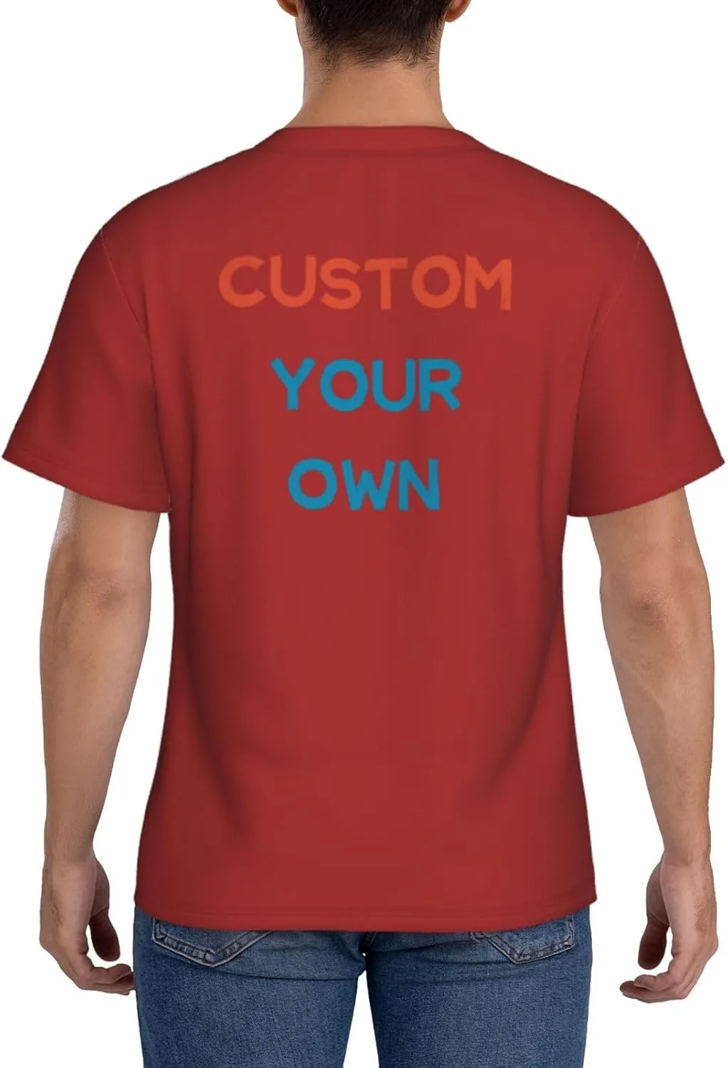 Футболка Custom с принтом на 4 сторонах для тренировок — фото 4