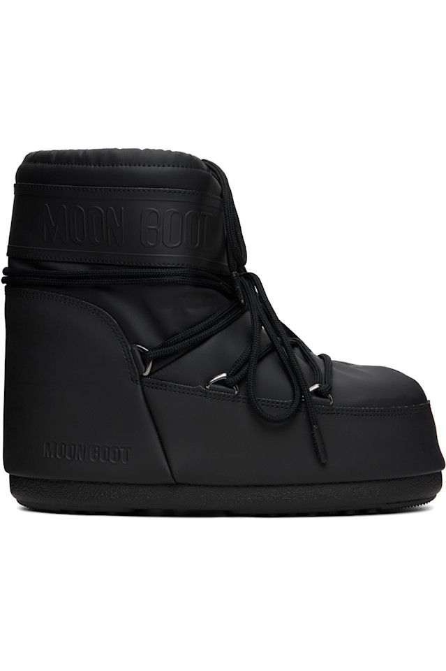 

Низкие резиновые сапоги Icon Moon Boot, черный