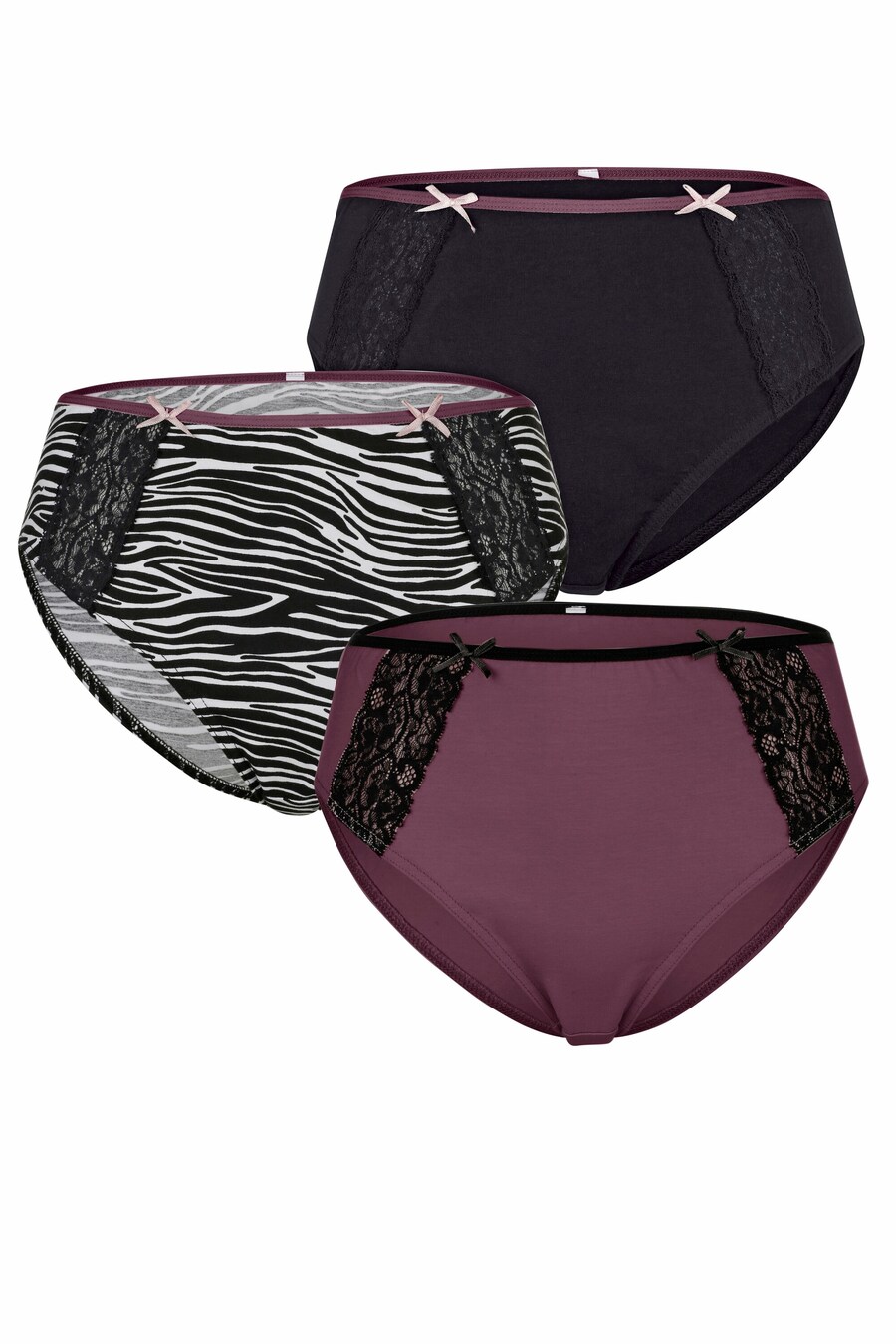 

Трусики TruYou, цвет Berry/Black