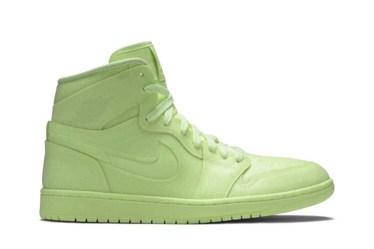 

Кроссовки Air Jordan Wmns Air Jordan 1 High PRM 'Barely Volt', желтый