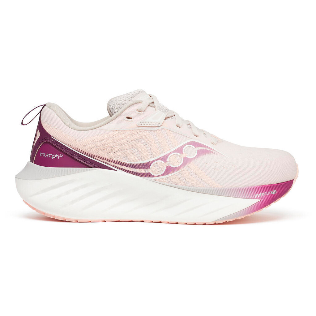

Кроссовки Saucony Triumph 22, цвет Moon/Eggplant