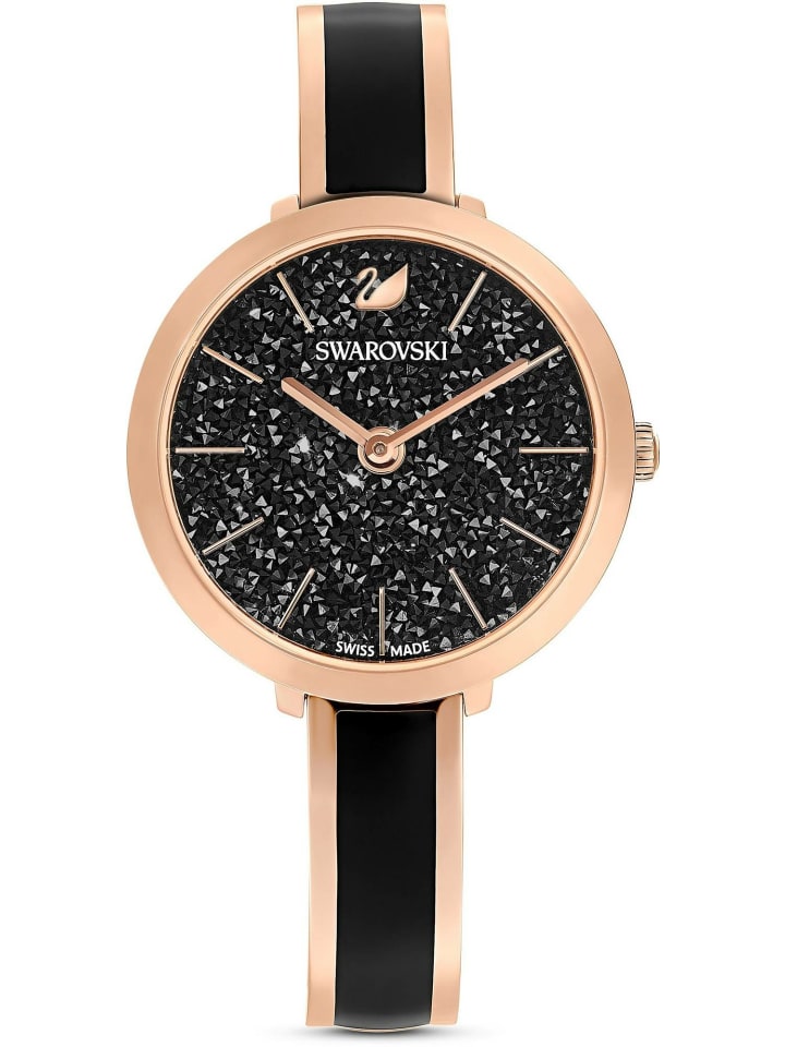 

Swarovski Аналоговые женские часы черного цвета