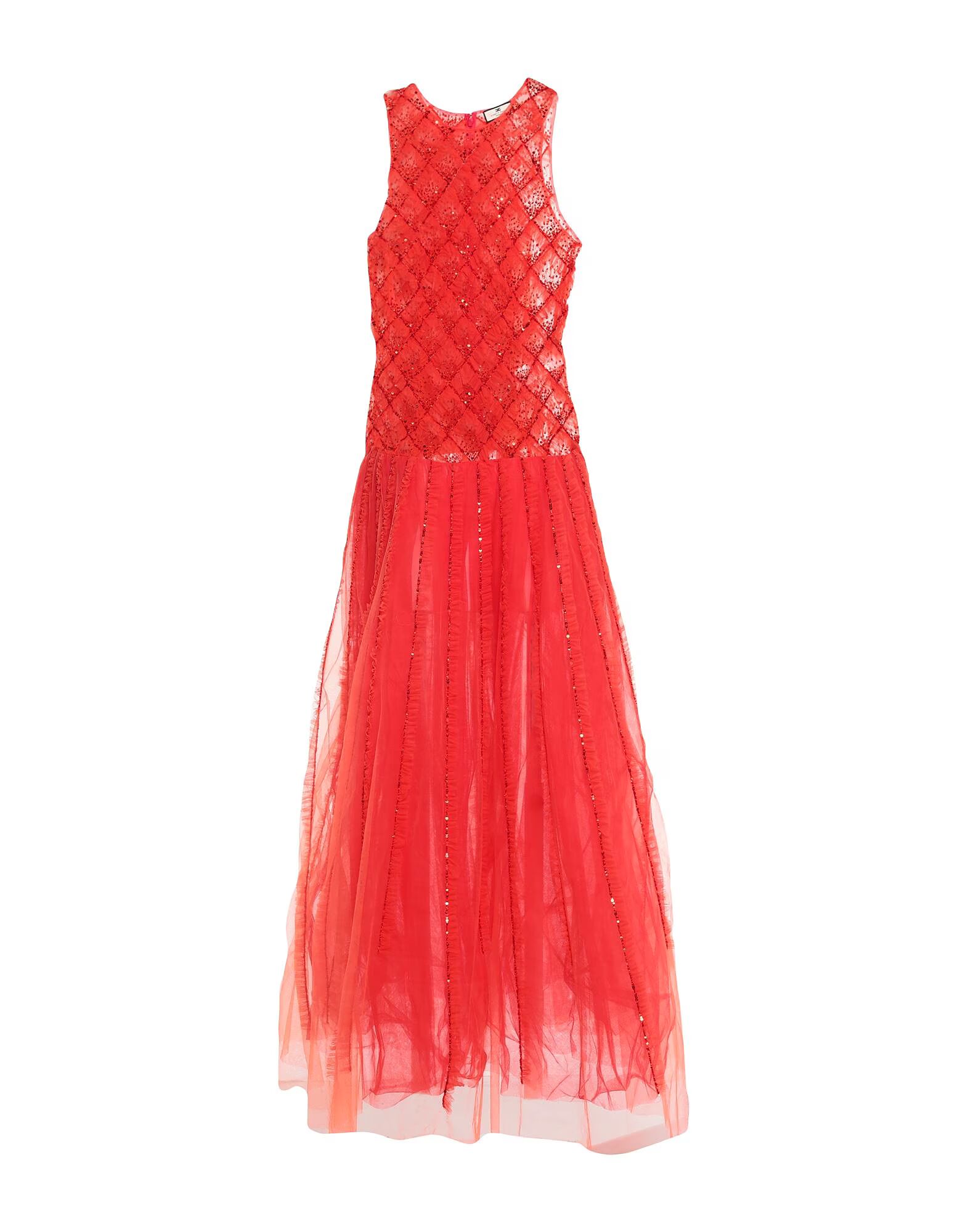 

Макси платье Elisabetta Franchi, оранжевый