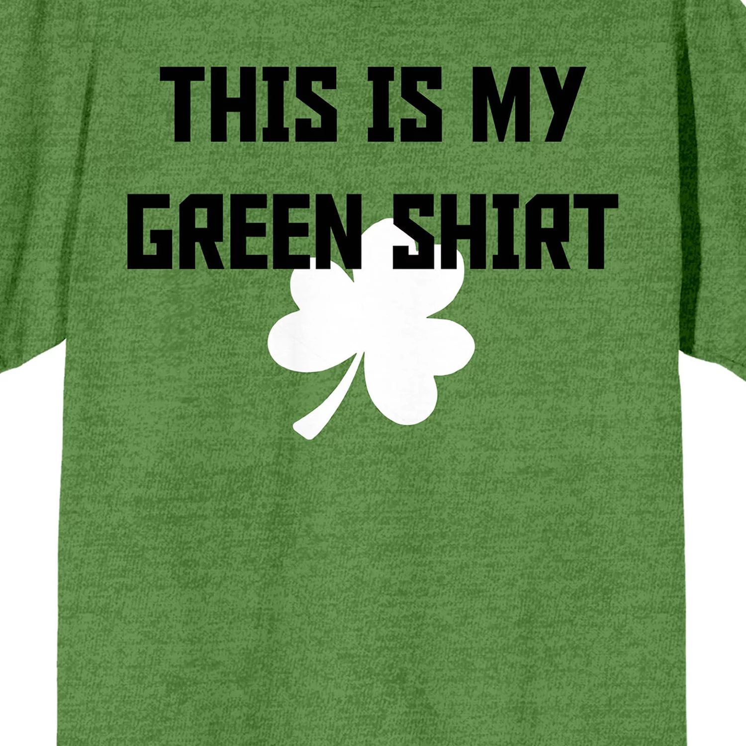 

Мужская футболка St. Pats This Is My Green Shirt Licensed Character