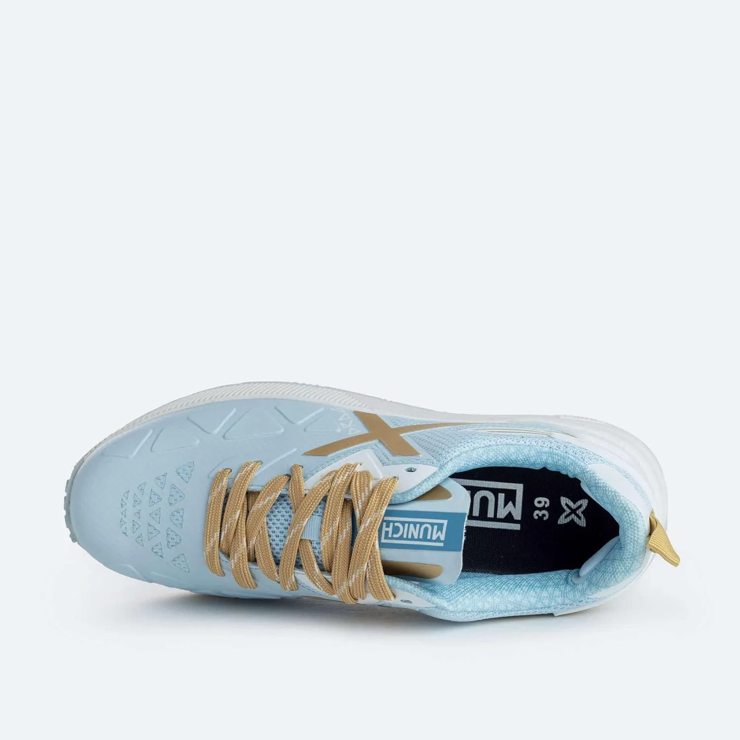 Кроссовки Munich Unisex Drag Low Top, Blue — фото 3