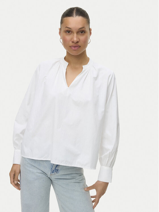 

Блузка loose fit Fanni 10336937 Vero Moda, белый