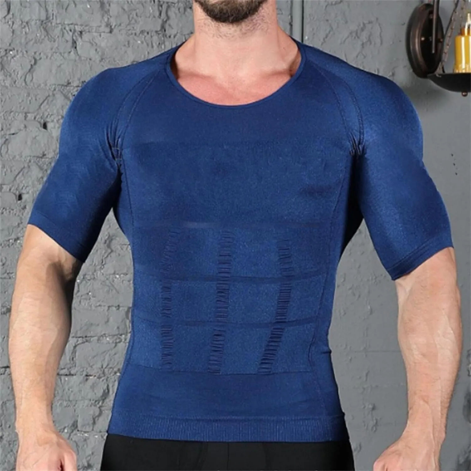 Мужская спортивная футболка Compression Shirts — фото 2