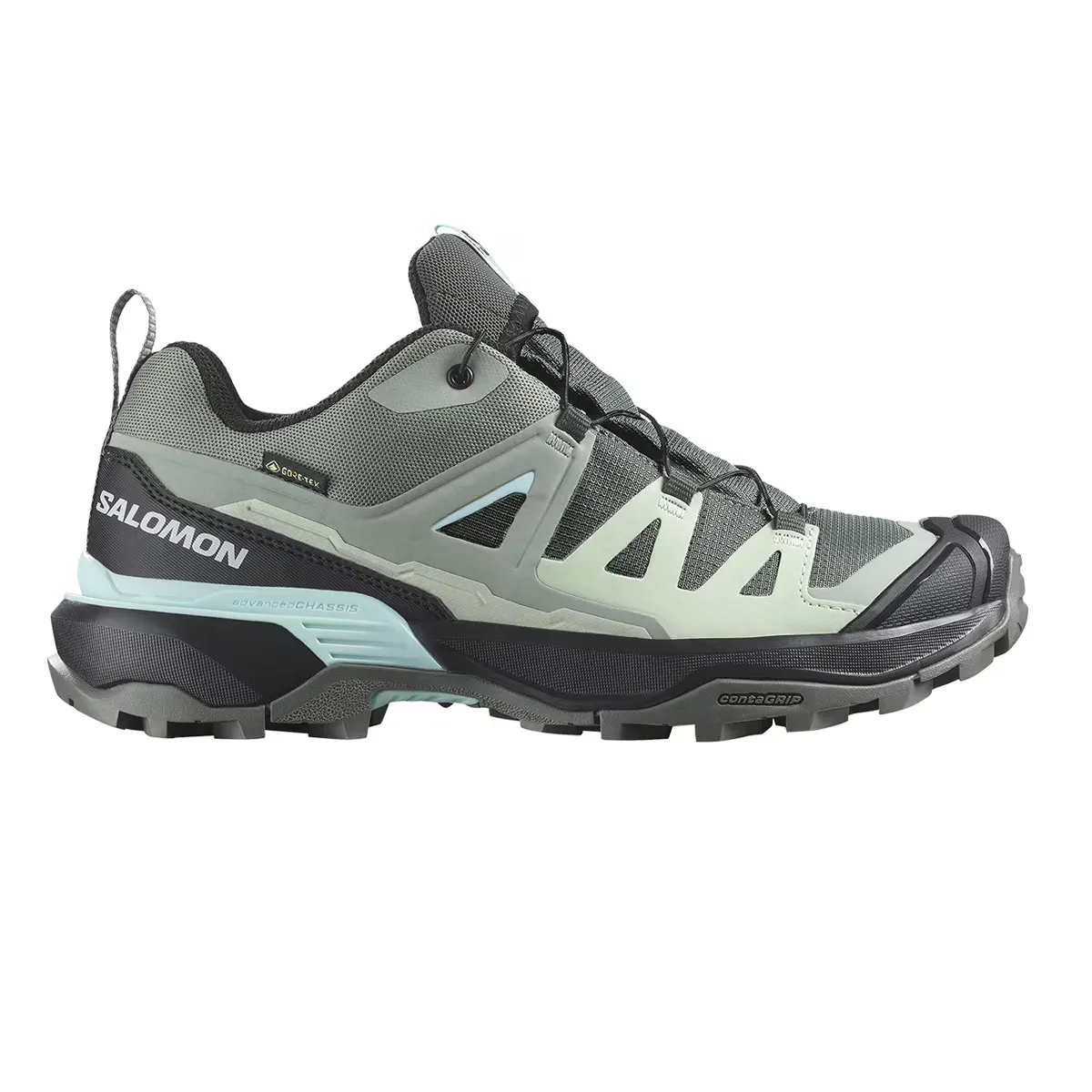 

Женская походная обувь X ULTRA 360 GTX W SALOMON, серый/черный