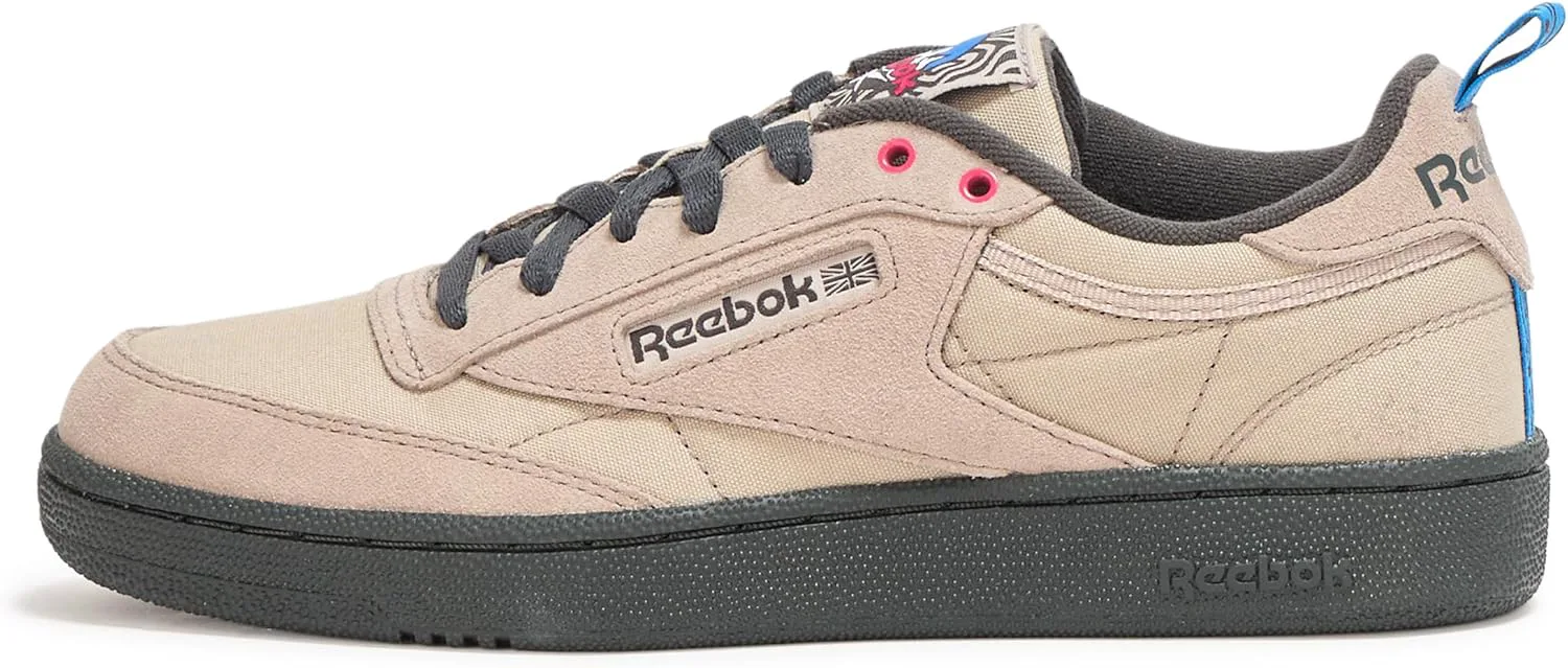 

Мужские кроссовки Reebok Court Advance - повседневные теннисные туфли, размеры с 6 по 15, серый/синий
